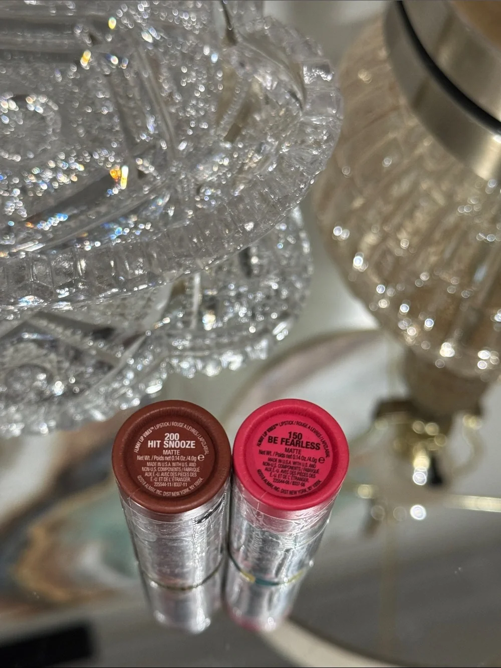 NEW Almay Lip Vibes Lipstick Bundle of 2 Lippies Hit Snooze + Be Fearless Pink